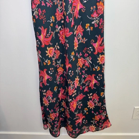 Vintage Holt Renfrew Floral bohemian Maxi Dress size 6 - Picture 4 of 8